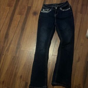 Danesi Deep Indigo Boot Cut Jeans
